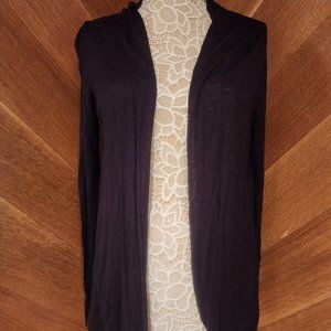 Maurices Plus Black Open Cardigan - Sz 0/L-XL